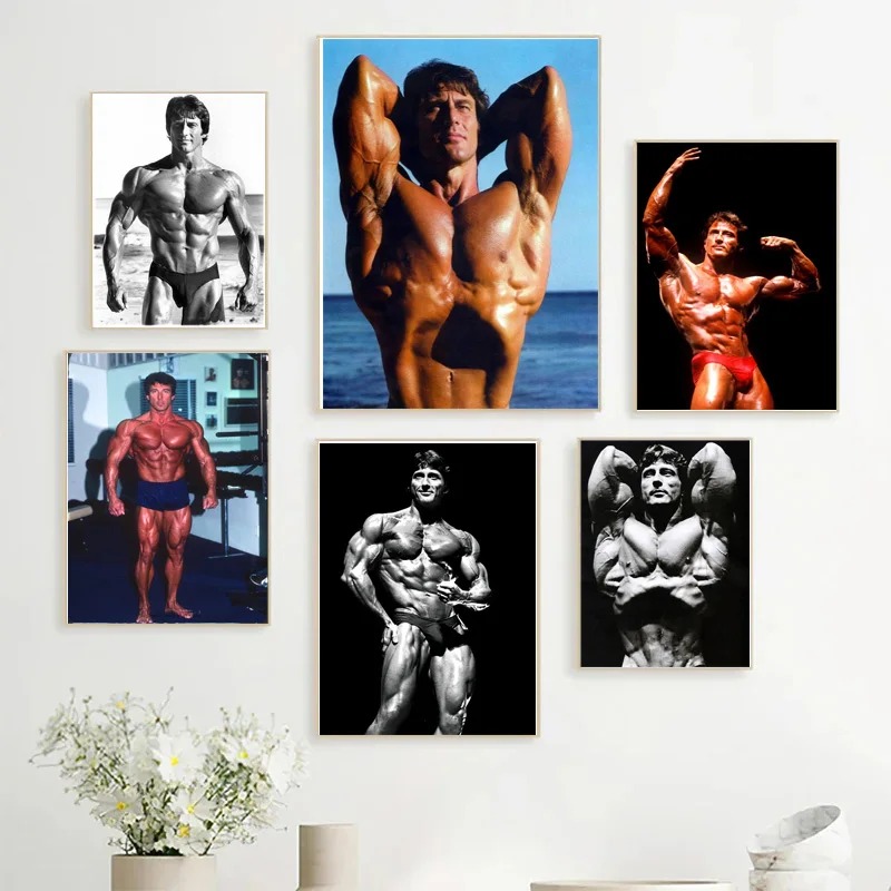 Sports Equipment Poster - Pittura su tela Vintage Frank Zane
