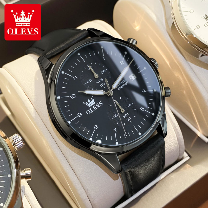 Resistance Band - OLEVS 2880 Orologio da Uomo Casual