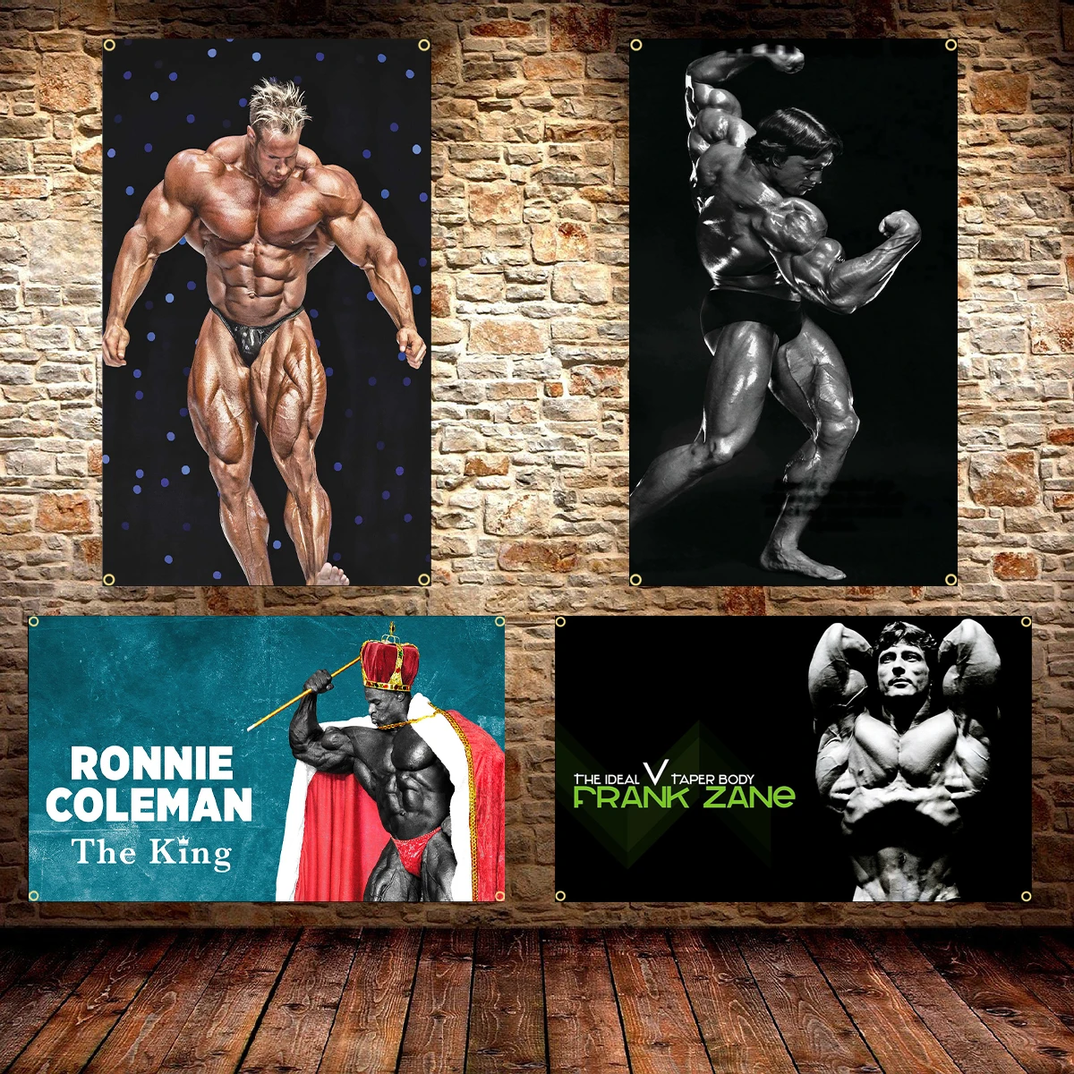 Sports Equipment Poster - 90 x150cm Bodybuilding GYM Flag Boxing