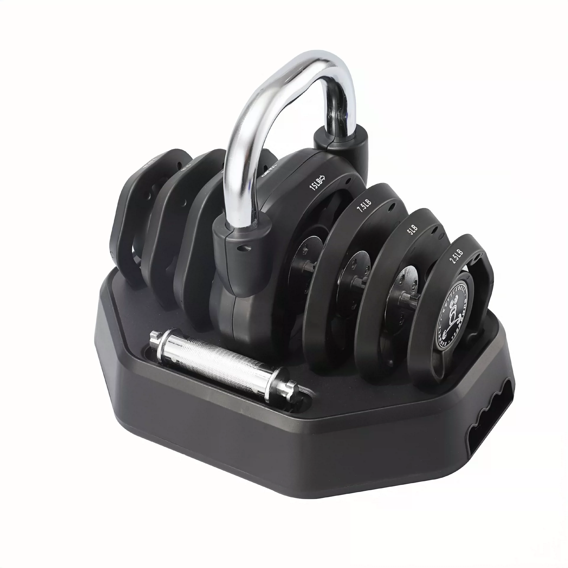 Dumbbell Set - Set di Pesi Personalizzabile 3-in-1: Manubri,