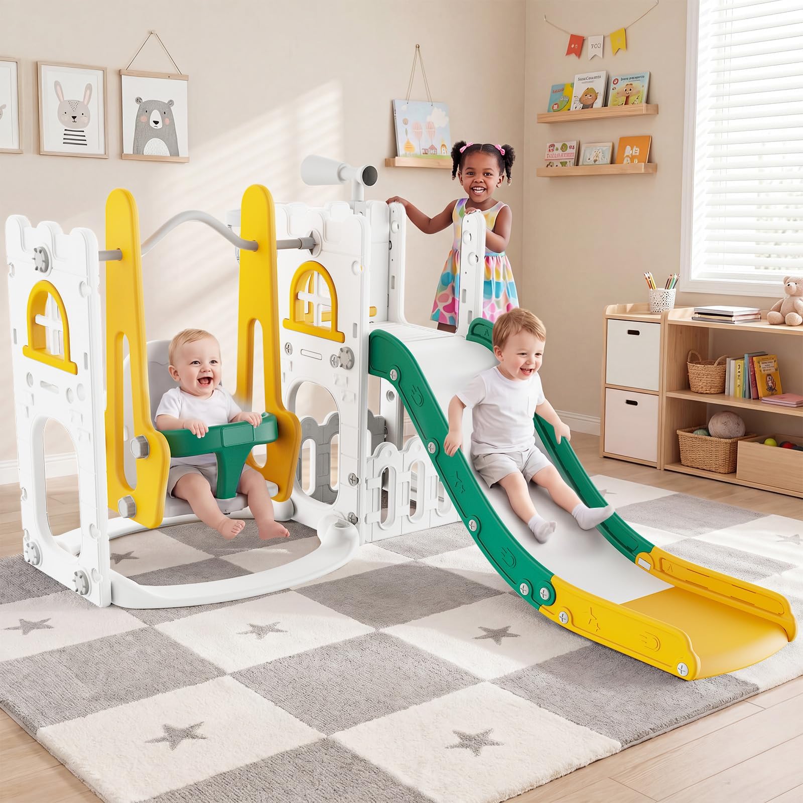 Set 7 in 1 per Bambini: Scivol - Basketball Hoop recensione e prezzo