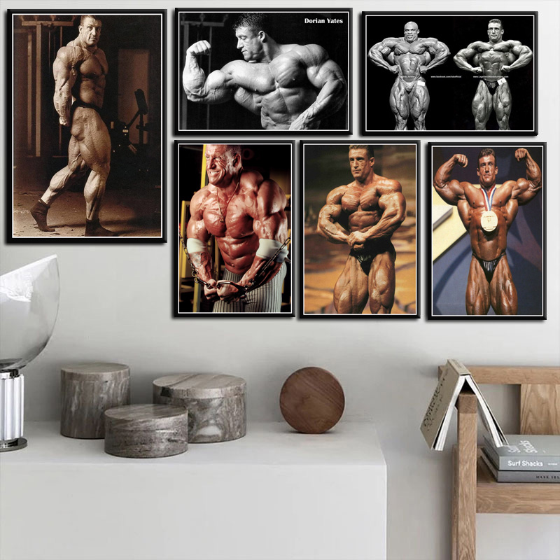 Great Dorian Yates Man Muscle  - Sports Equipment Poster recensione e prezzo